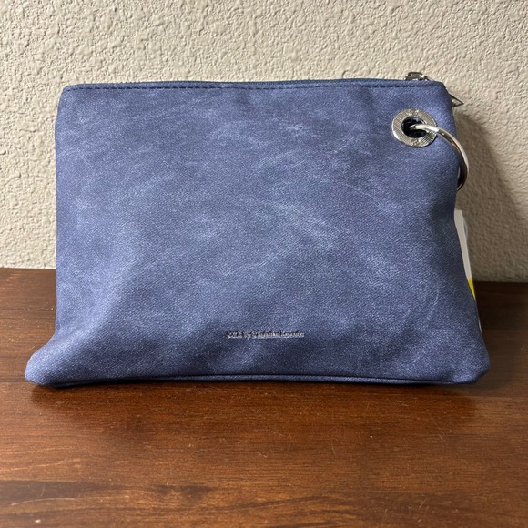 CXL by Christian Lacroix NWT Wristlet Duo Indigo Denim Look Faux Leather - Picture 3 of 12